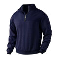 Men’s Half-Zip Knit Hoodie